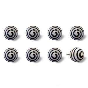 Knob-It Home Decor Classic Cabinet & Drawer Knobs | 8-Piece | K3514